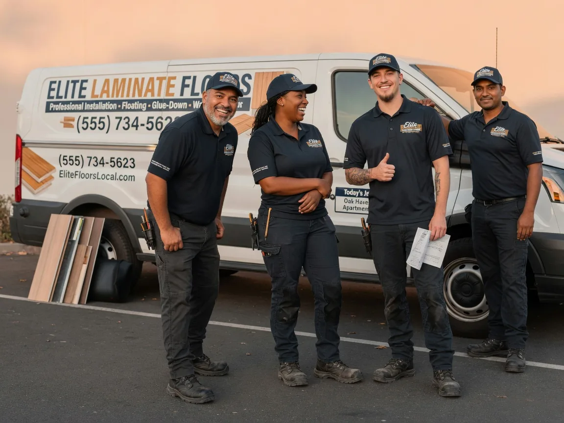 Laminate flooring installation company in Mattawan, MI